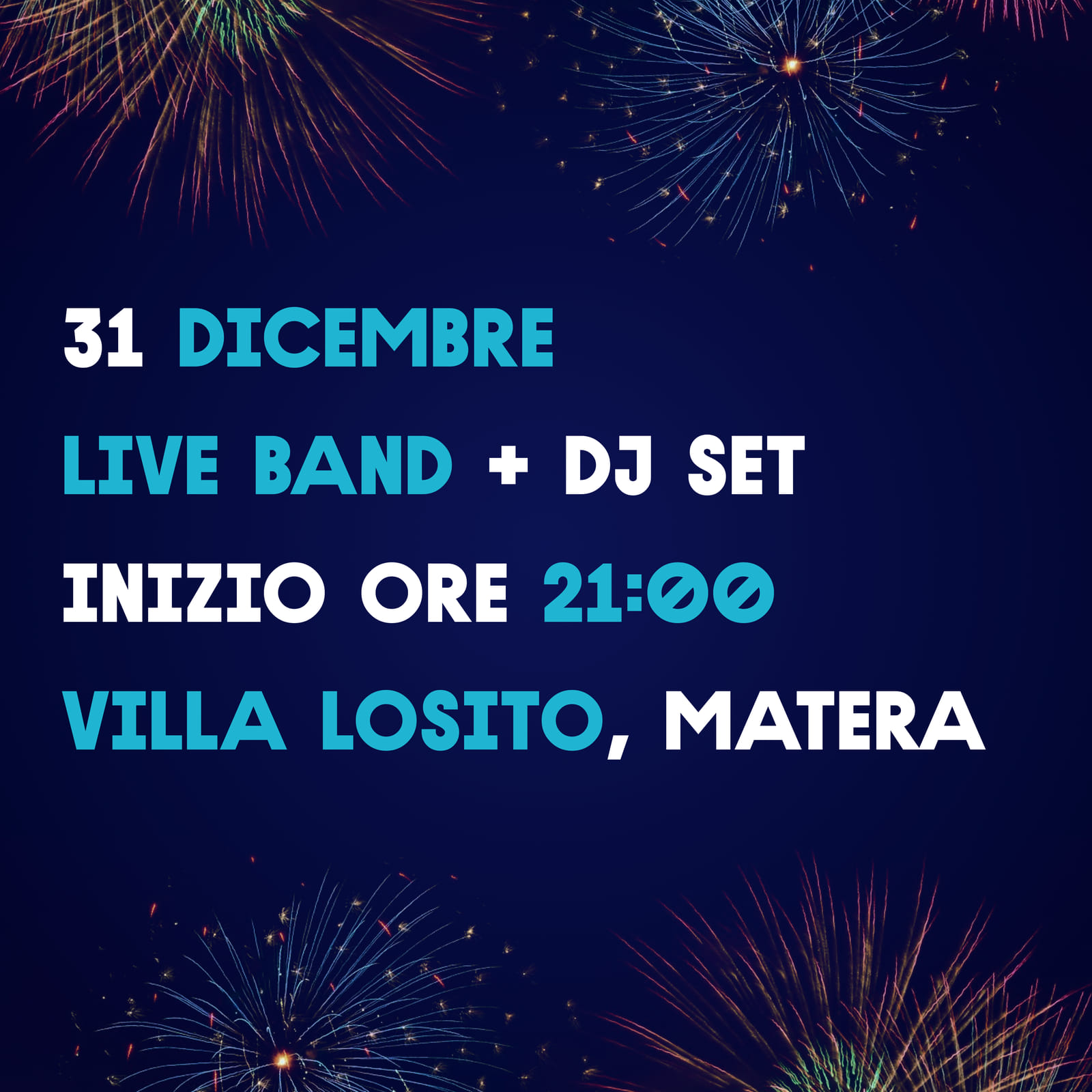 Locandina: Capodanno a Villa Losito
