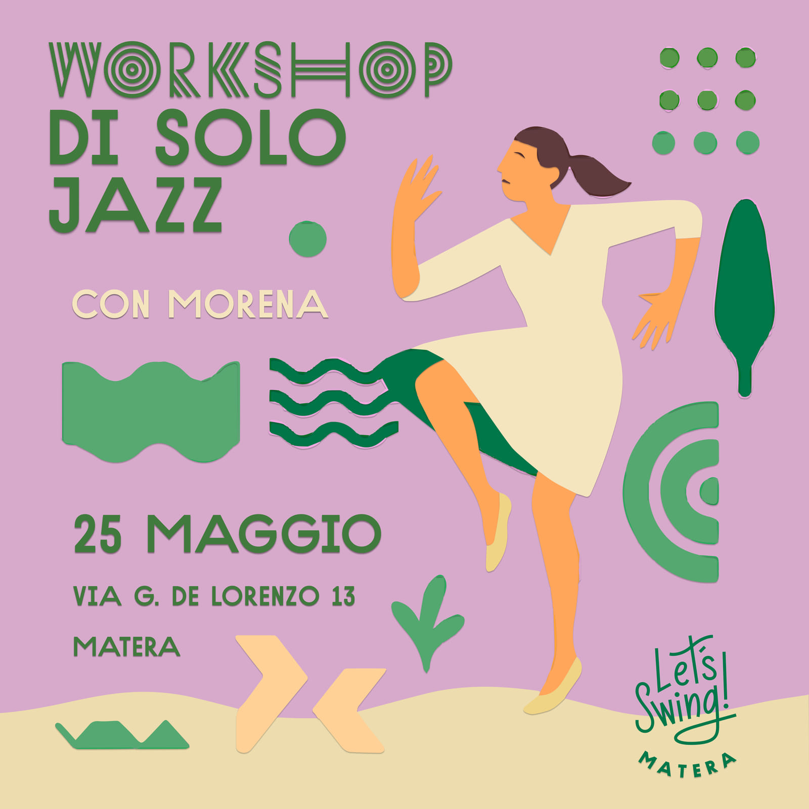 Locandina: Workshop di Solo Jazz con Morena