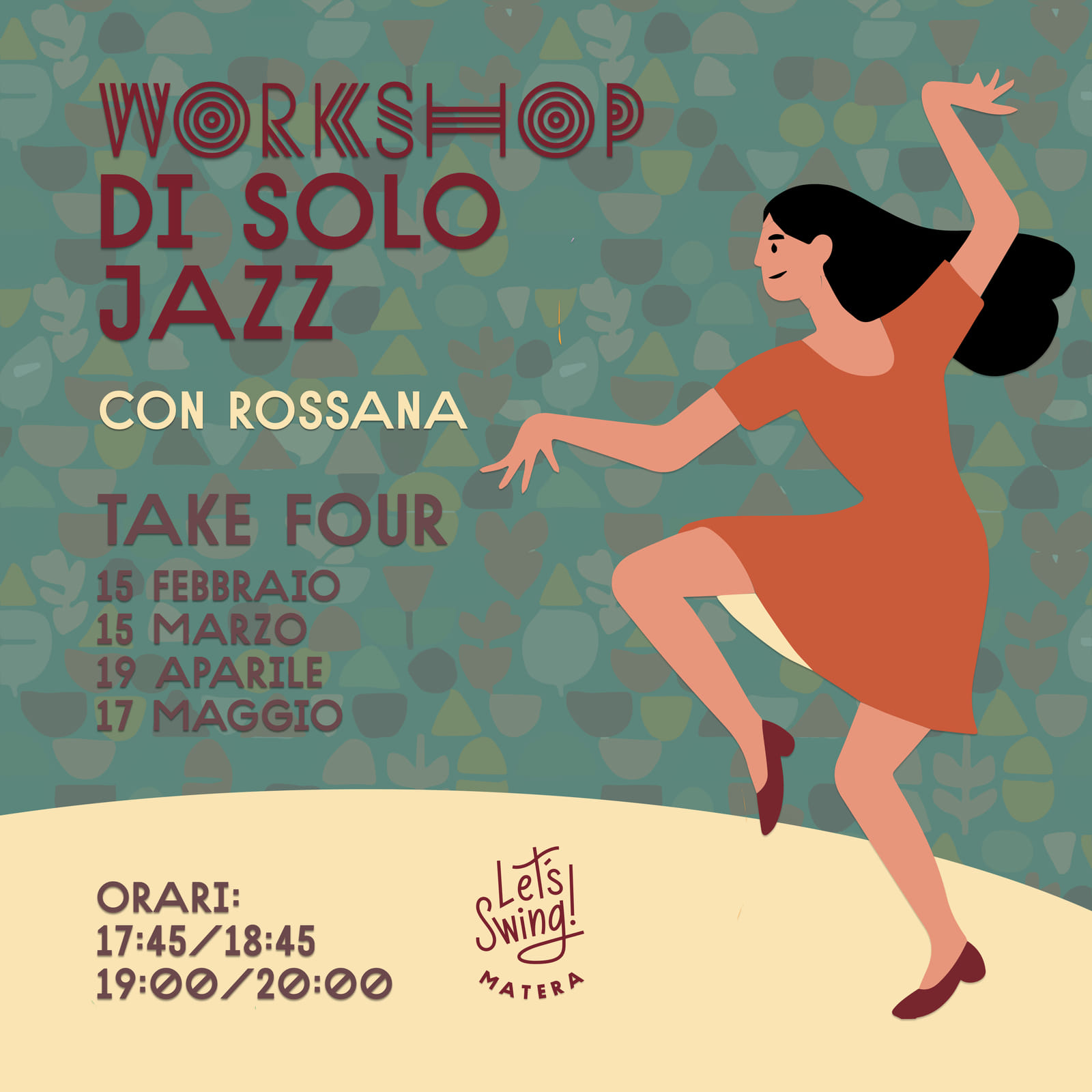 Locandina: Workshop di Solo Jazz con Rossana